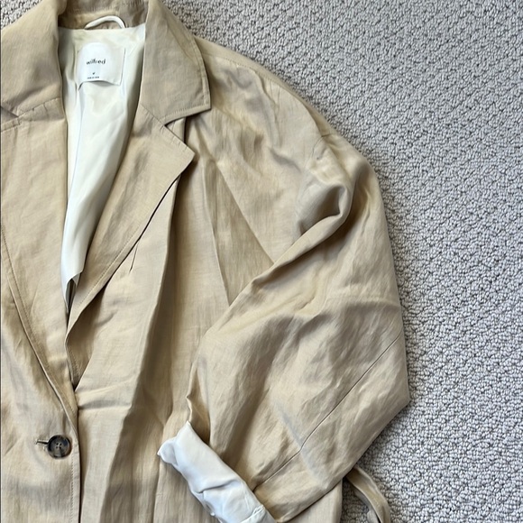 Beige Wilfred Women's Jacket - Picture 4 of 10
